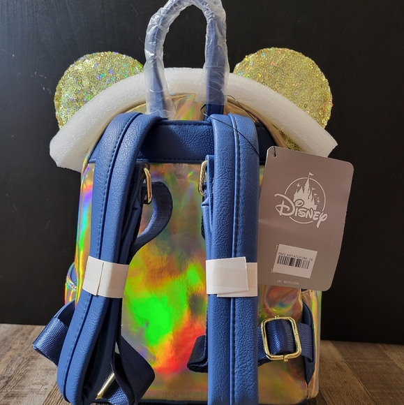 EARidescent Shimmer Disney World 50th Anniversay Loungefly and Ears - Picture 4 of 6